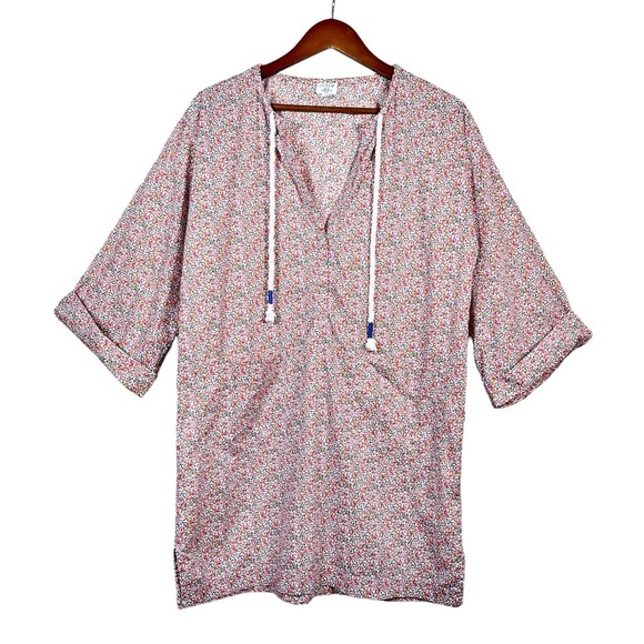 LIBERTY FABRIC x J. CREW V-neck Beach Tunic in Liberty Eloise floral - Picture 3 of 12